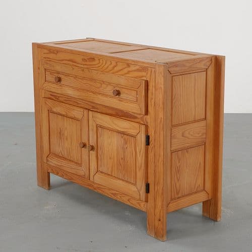 Wood Sideboard in the style of Charlotte Perriand, 1960s