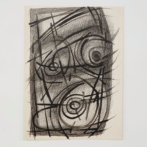 Maurice Perrenoud, Pencil on Paper, 1960s