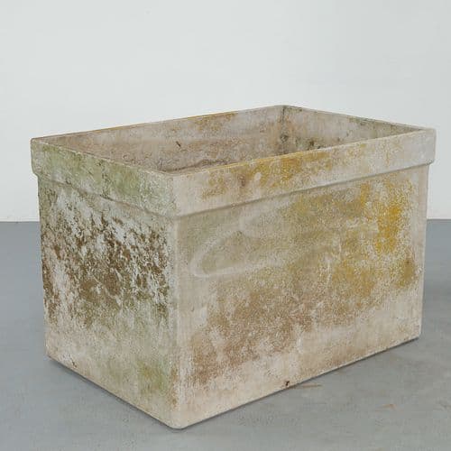 Willy Guhl, Monumental 4-Foot Rectangular Planter, 1960s