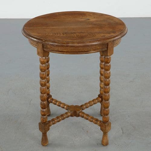 Charles Dudouyt, Oak Occasional Table, 1950s