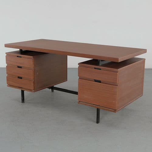 Pierre Guariche for Minvielle, Executive Desk, 1950s