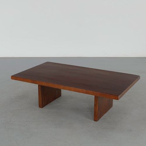 Brutalist Coffee Table attributed to Axel Vervoordt, 1980s