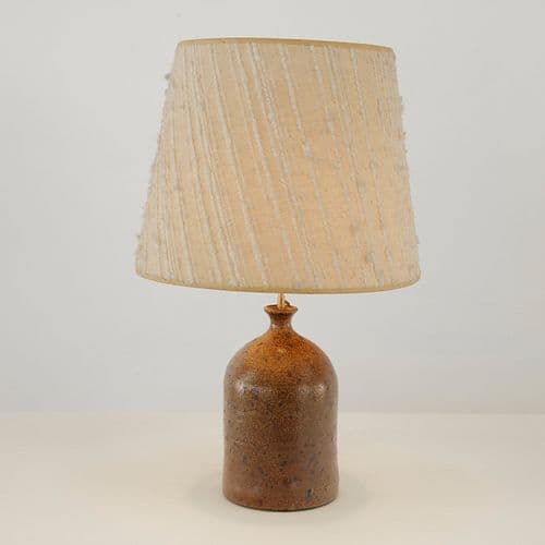 Brutalist Ceramic Lamp in the Style of Jacque Blin, 1960s