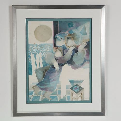 Alvar Sunol, Le Temps de Nos Jours, Apres Midi, Lithograph, Signed and Numbered 28 of 190