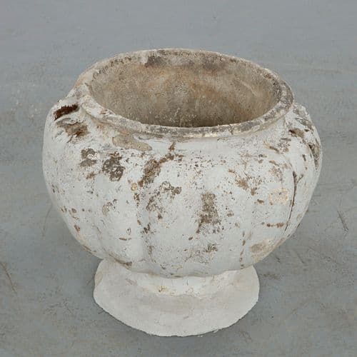 Lobed Stone Planter, 1960s