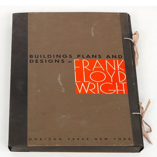 The Buildings Plans And Designs by Frank Lloyd Wright, 1963