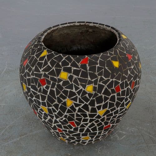 Large Mosaic Tile Planter, 1960s