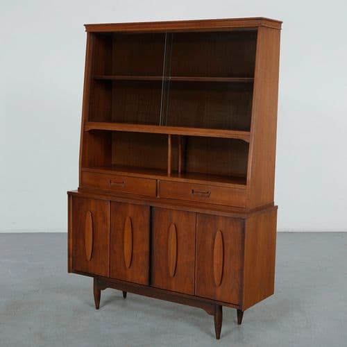Garrison, Walnut China Cabinet