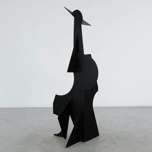 Philippe Makhloof, Abstract Metal Sculpture, 1980s