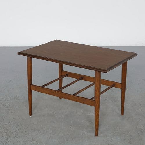 Mid-Century Swedish Teak Coffee Side Table, 1960s