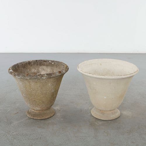 Grandon Fres, Pair of Conical Planters, 1960s