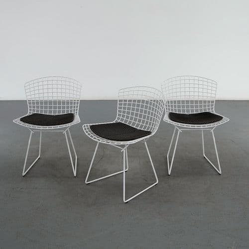 Bertoia for Knoll, Set of Three Side Chairs