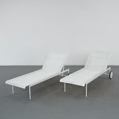 Richard Schultz for Knoll, Pair of 1966 Collection Outdoor Adjustable Chaises