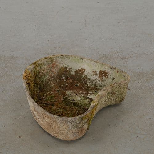 Willy Guhl, Freeform Concrete Planter, Switzerland, 1960s