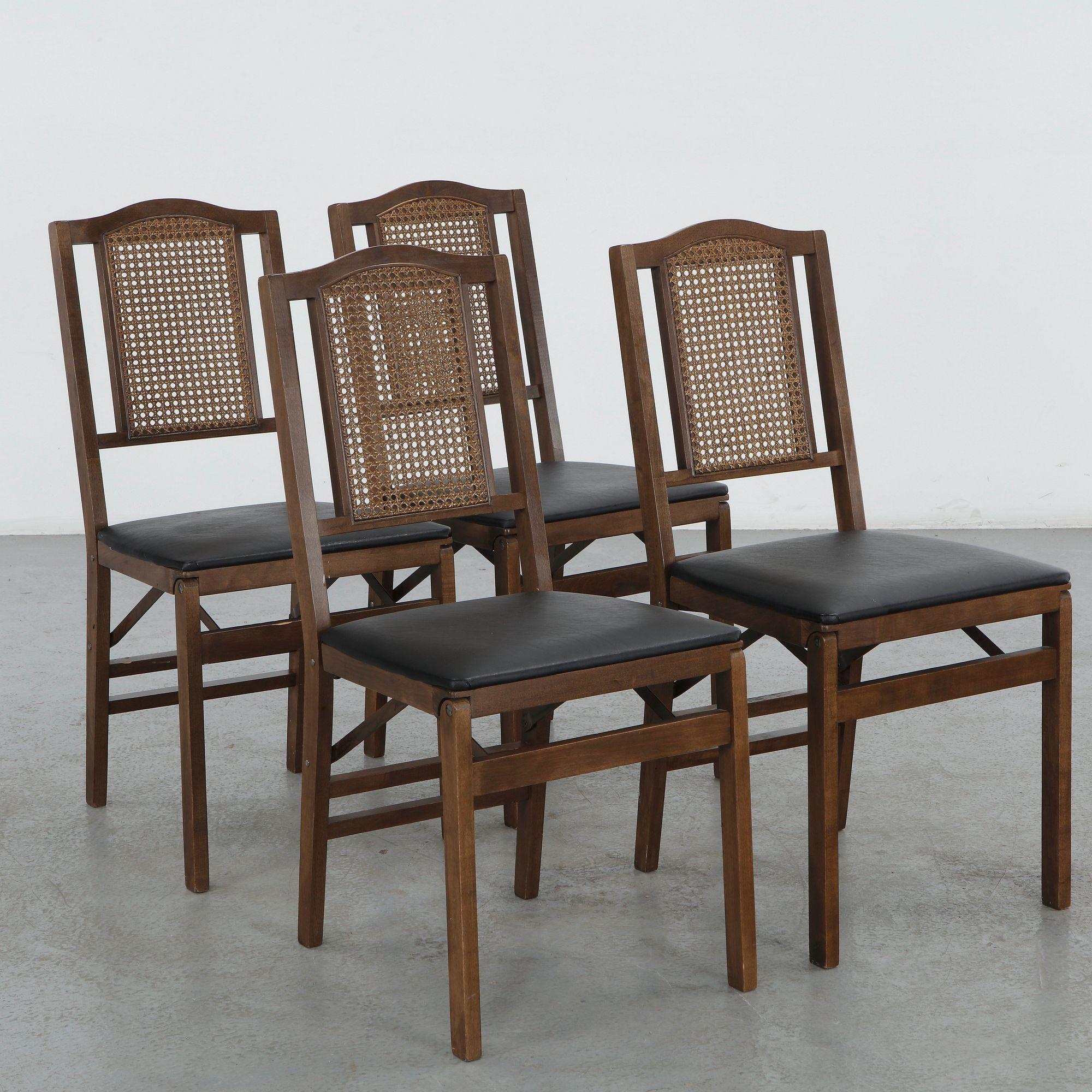 Stakmore Co, Set of Four Folding Chairs