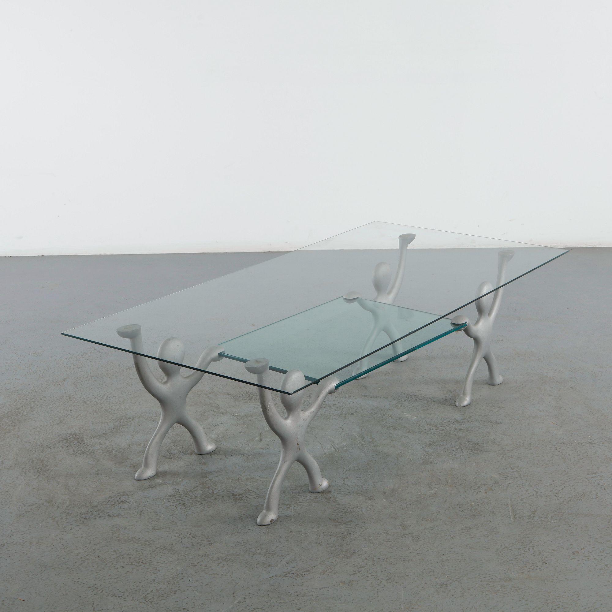 Coffee Table in the style of Keith Haring, 1980s