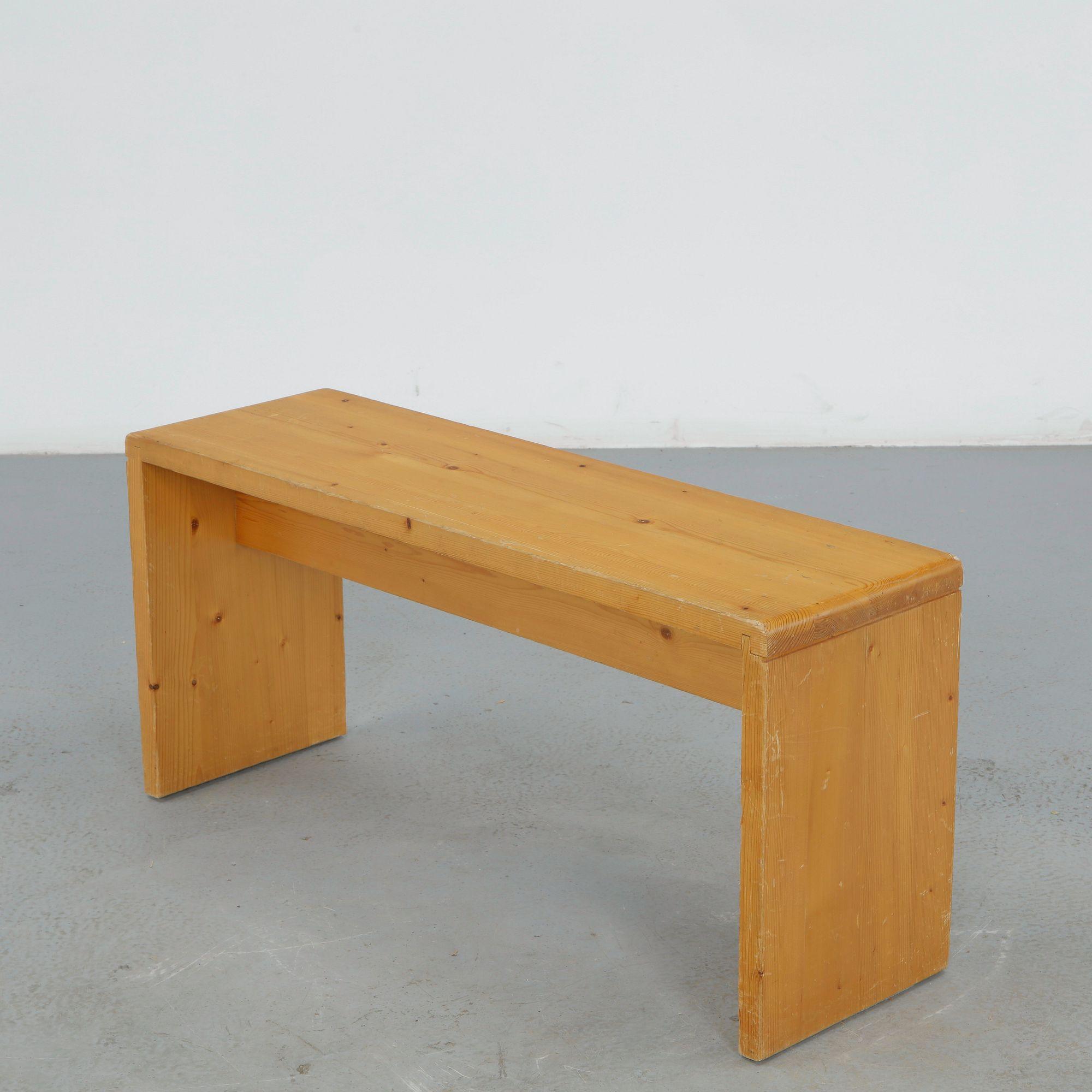 Maison Regain, Pine Bench, 1960s