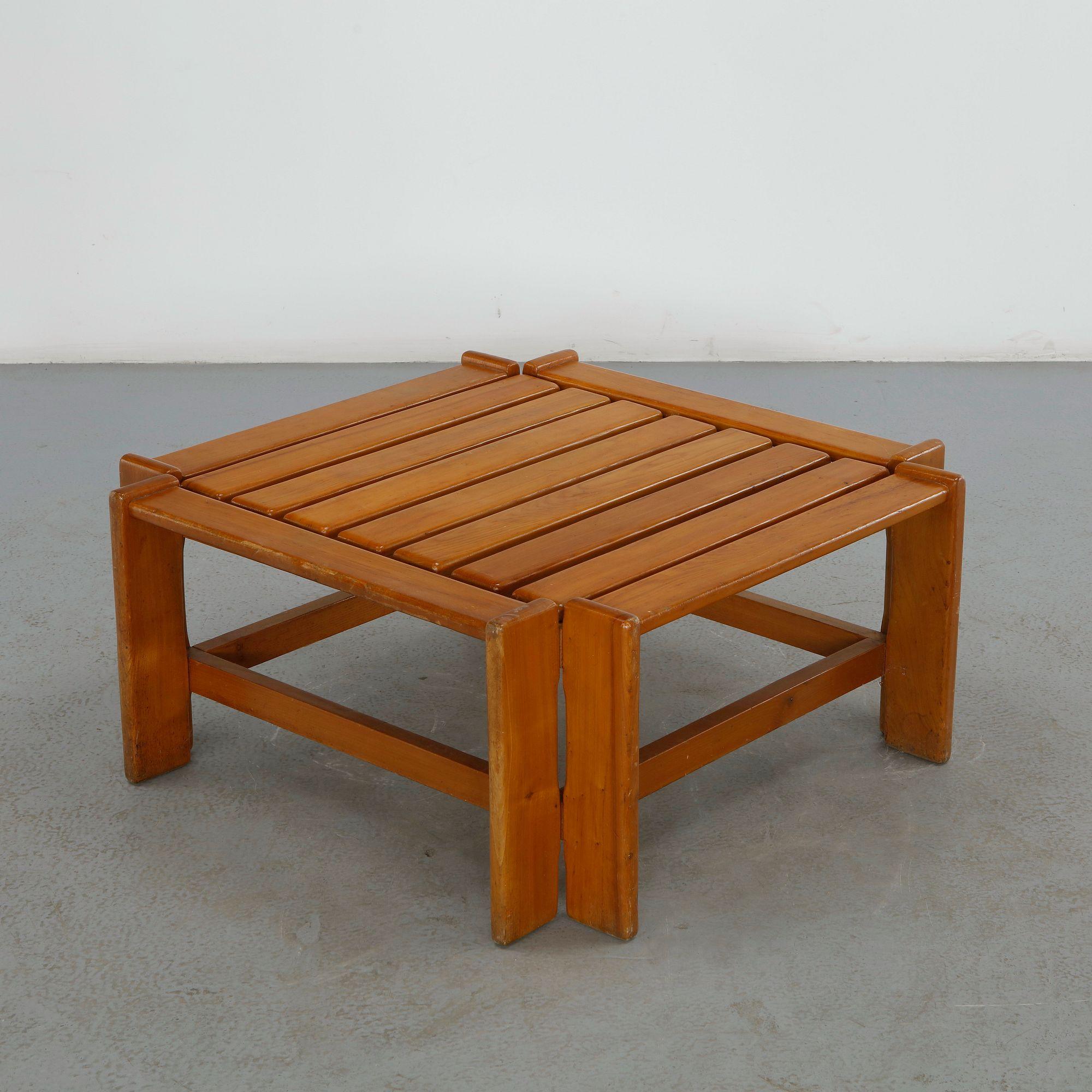 Wood Coffee Table in the style of Karin Mobring, 1960s