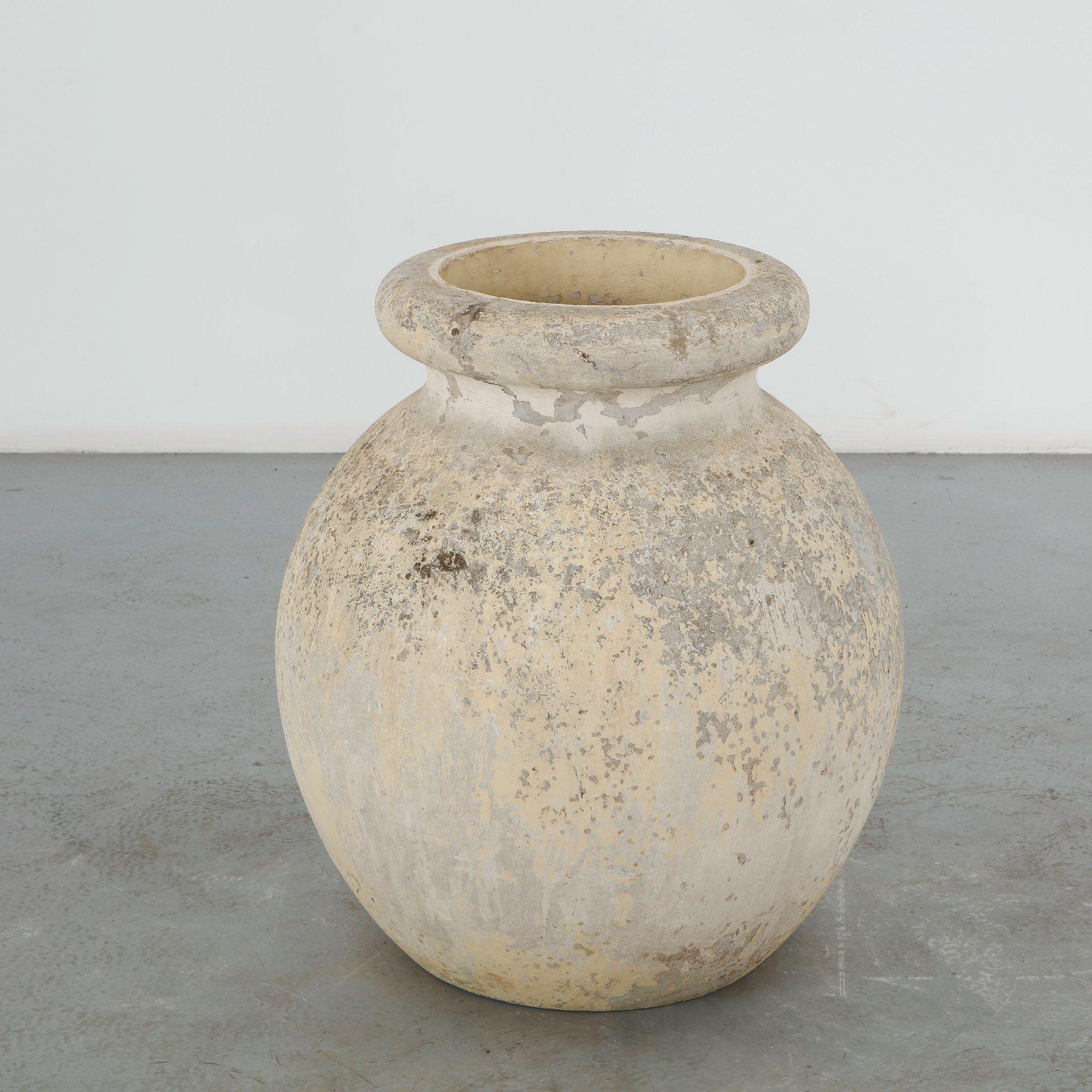 Willy Guhl, Monumental Jar Planter, 1960s