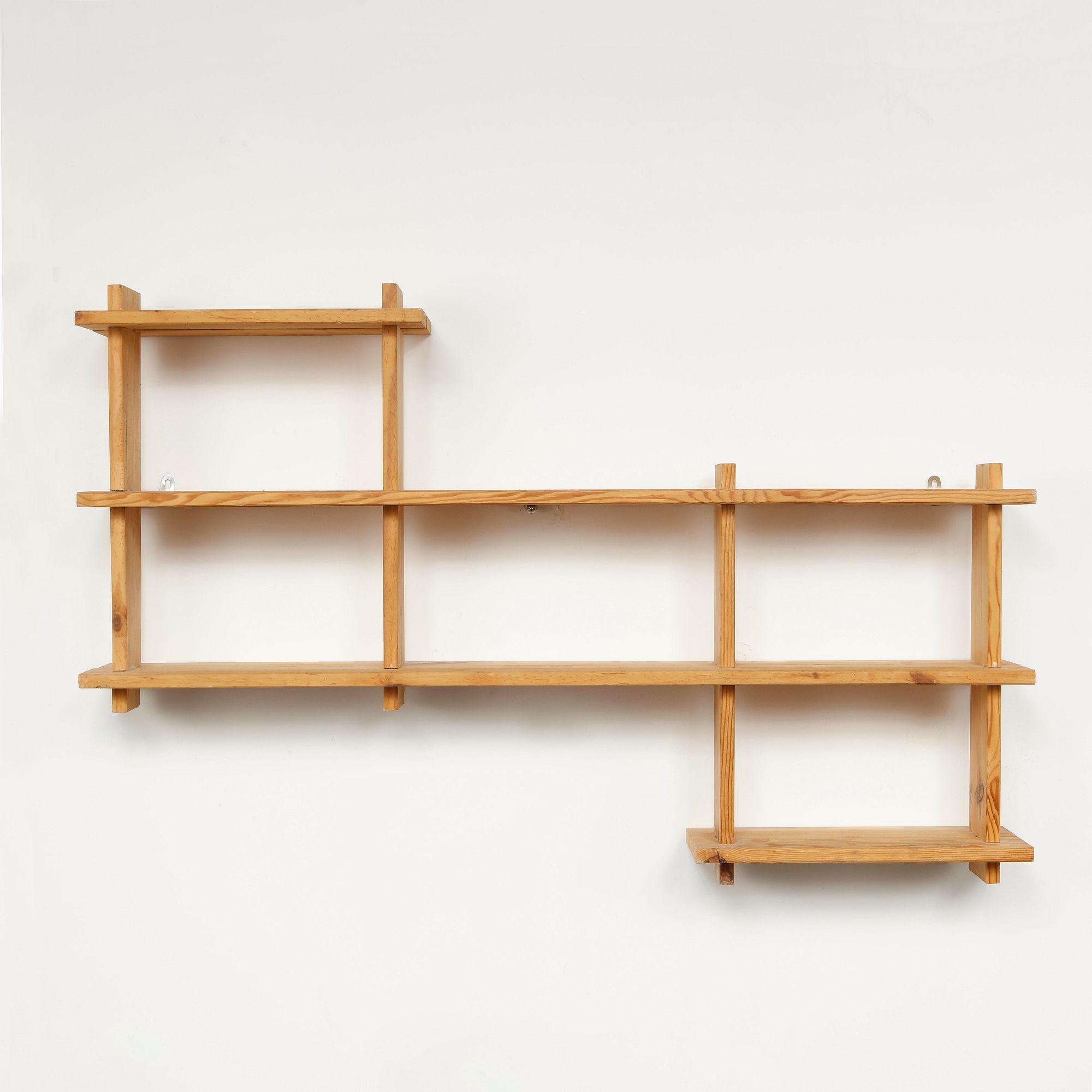 Pierre Gautier Delaye, Wood Shelf, 1960s