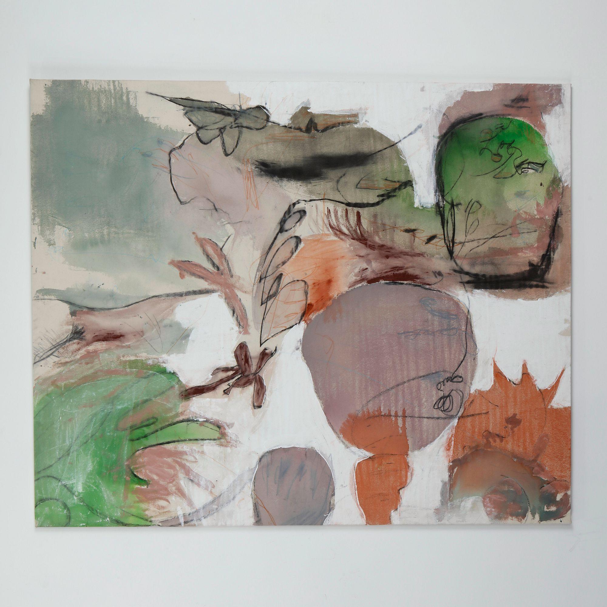 James Mountford, Acrylic, Charcoal and Pastel on Canvas