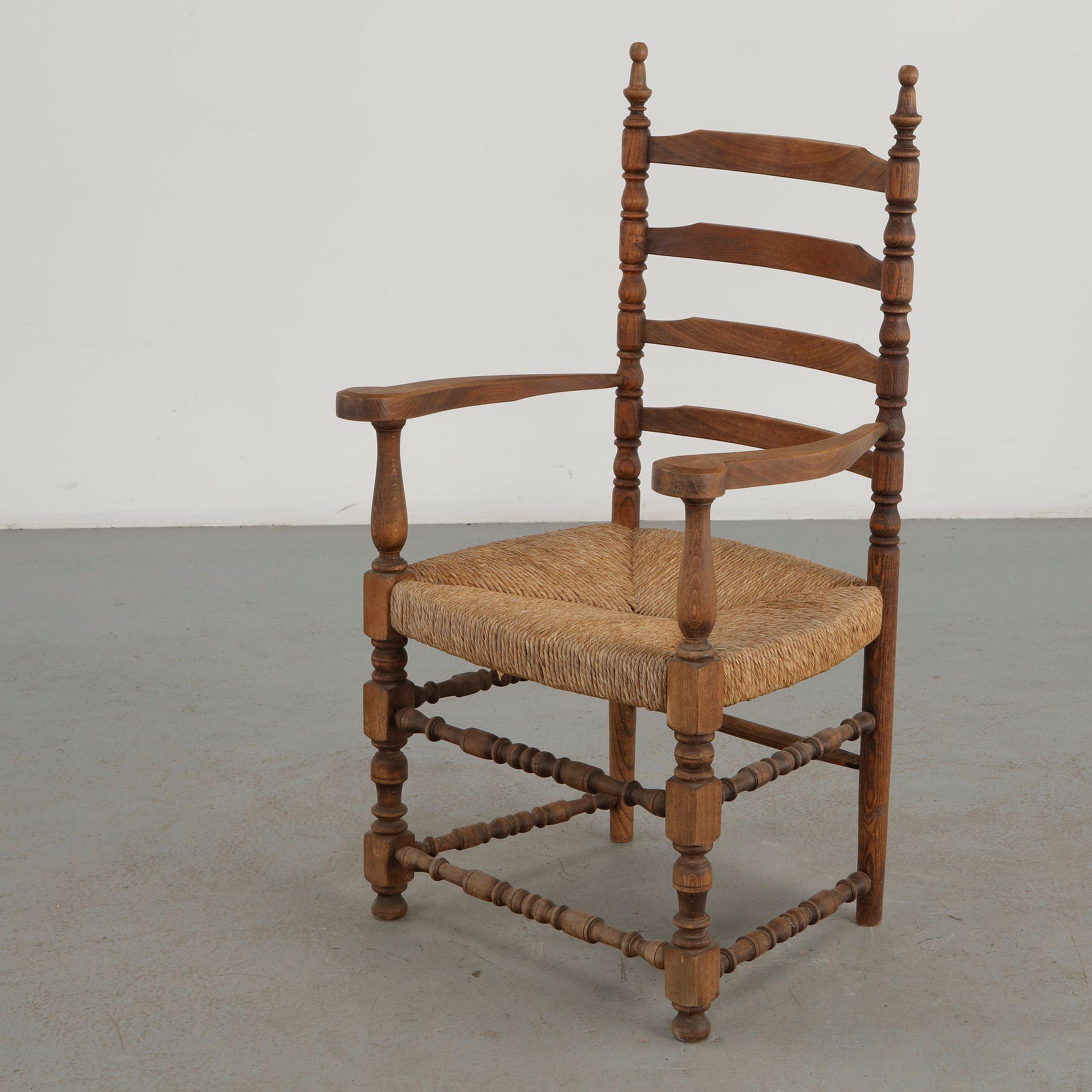 Woven Rope Armchair, 1960s