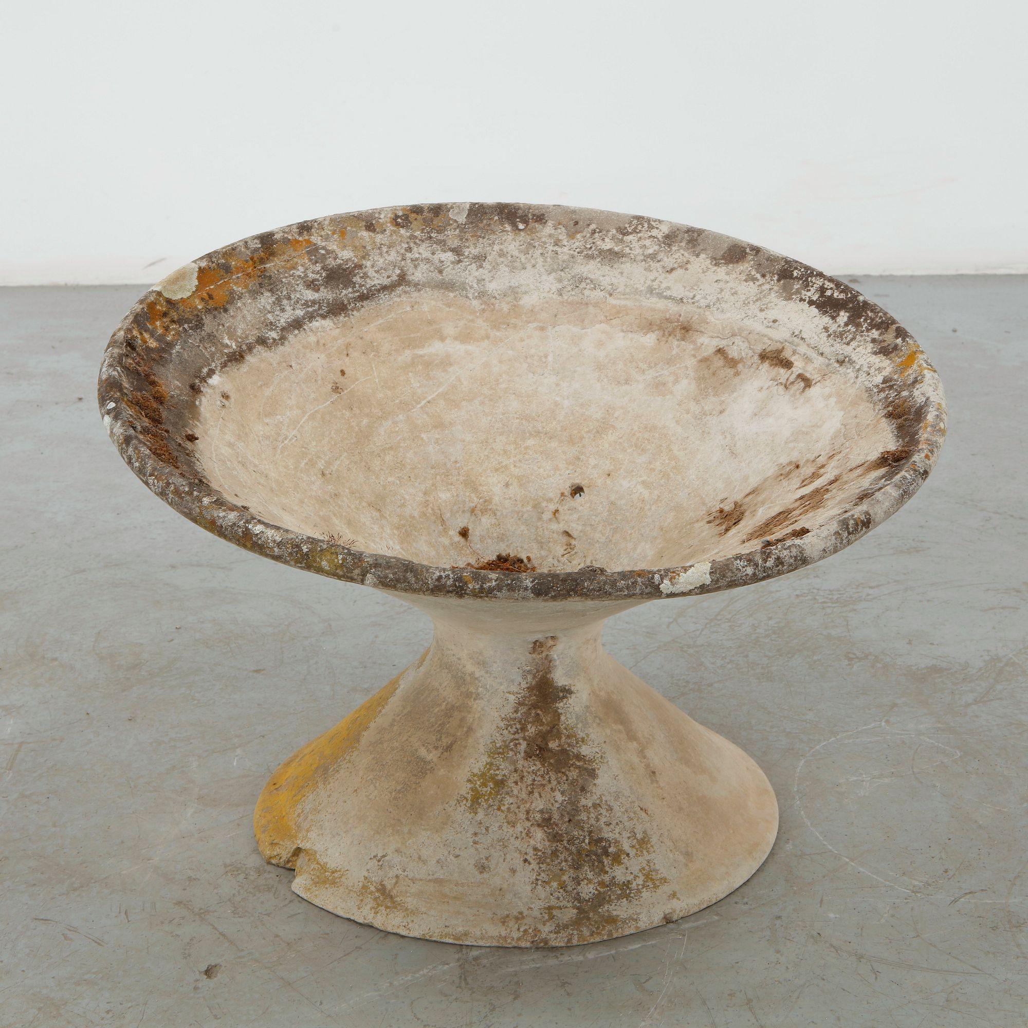 Willy Guhl, Off-Kilter Planter, 1960s