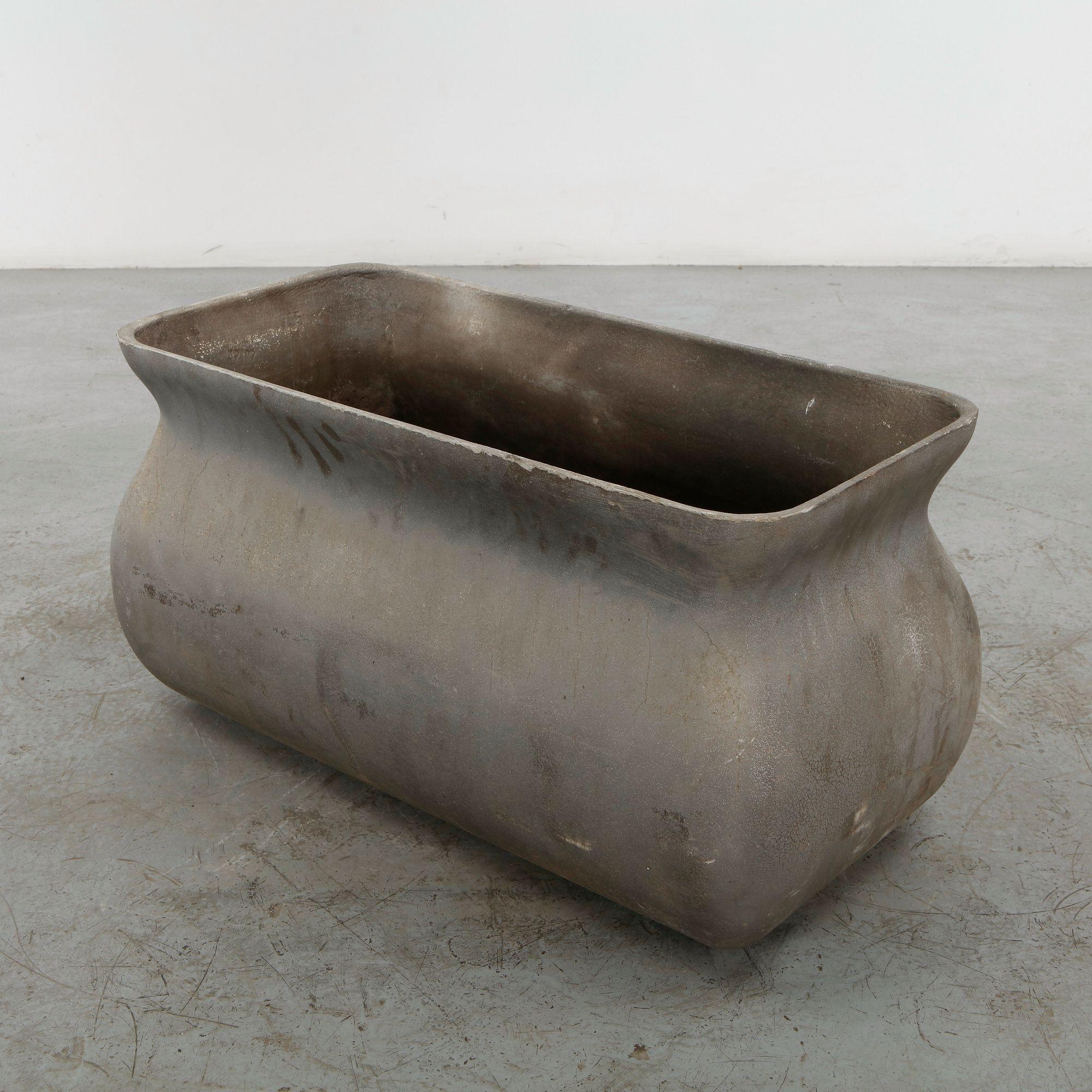 Willy Guhl, Sculptural Rectangular Planter, 1960s