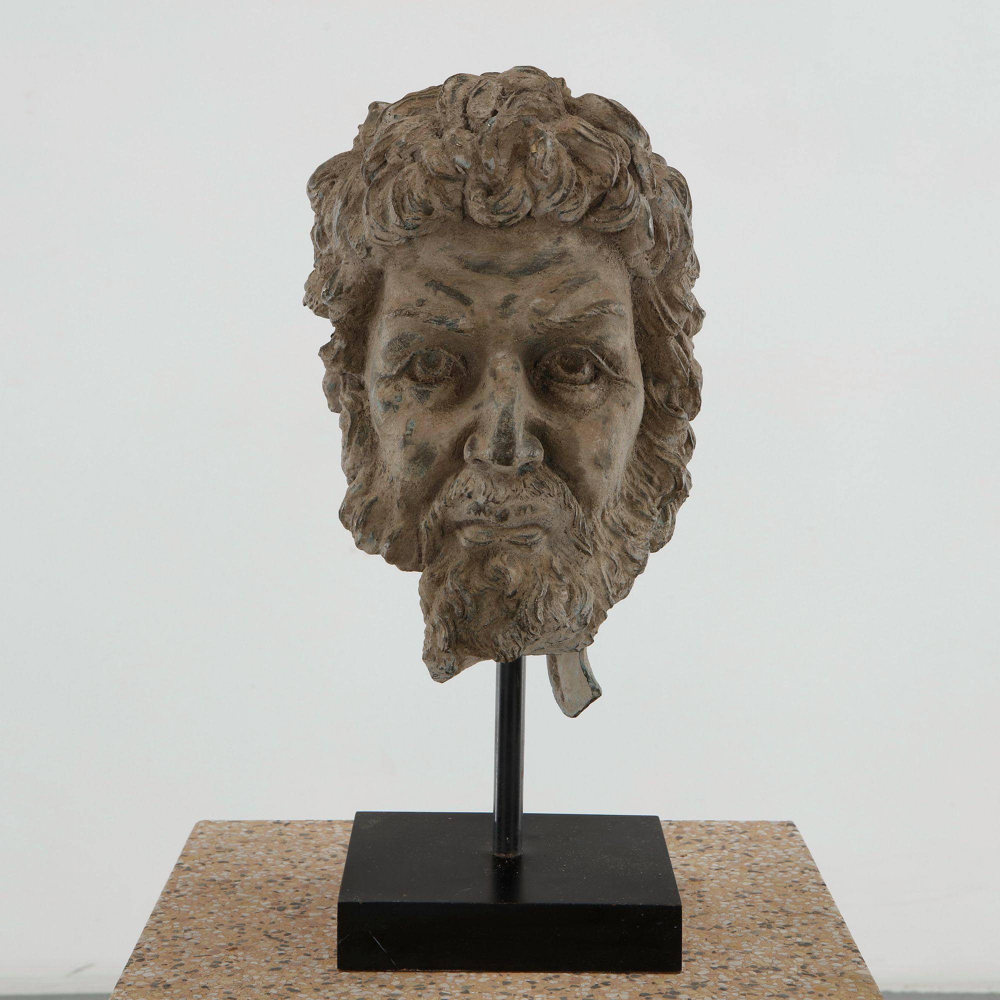 Bronze Bust of a Bearded Man, 1960s