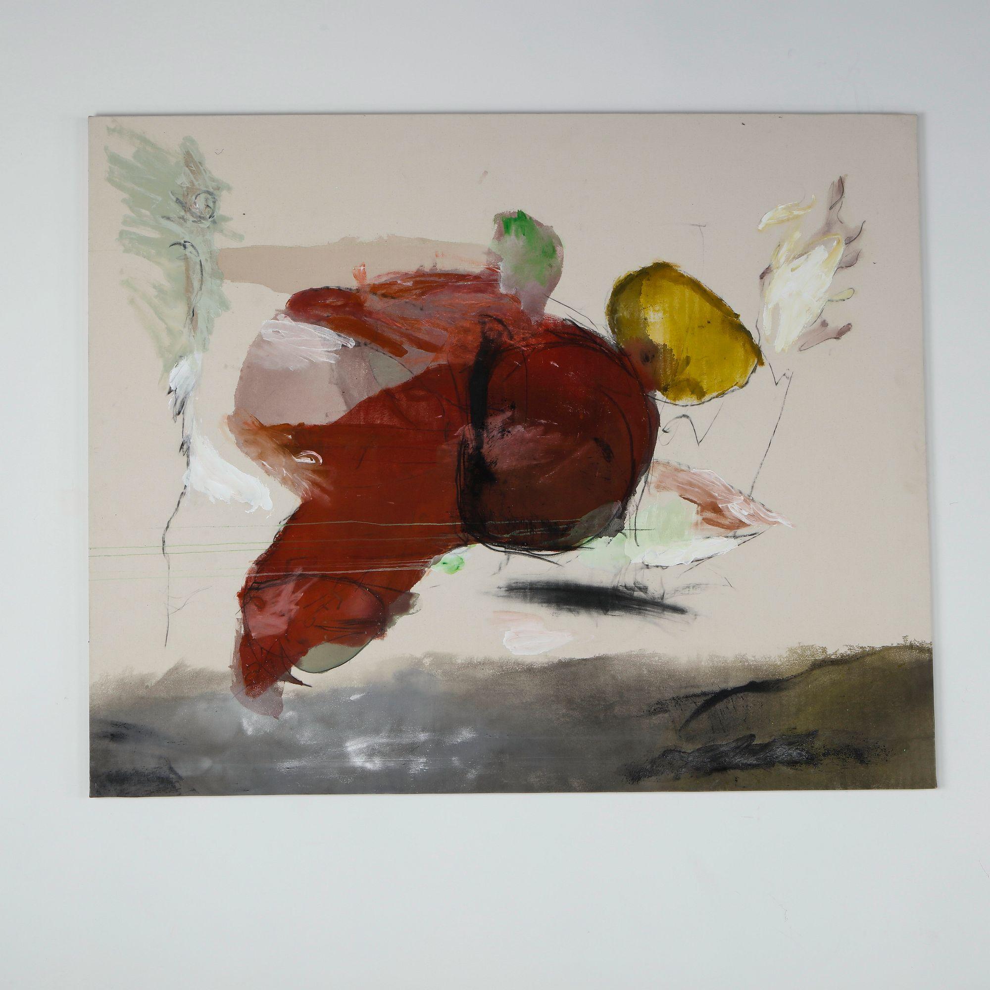 James Mountford, Acrylic, Charcoal and Pastel on Canvas