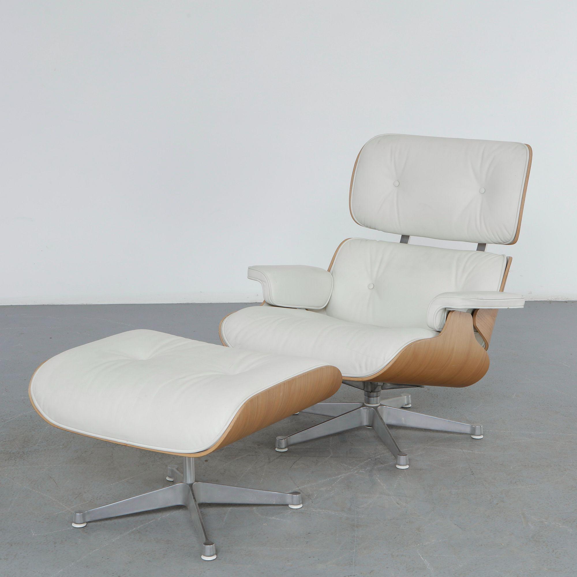 Charles and Ray Eames for Vitra, Lounge Chair and Ottoman, 2000