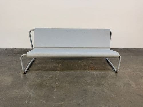 1960s Fiberglass Bench by Willy Guhl