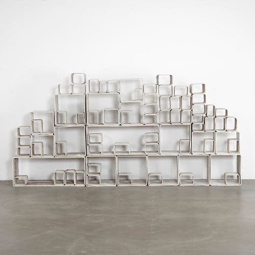 Monumental 75-Piece Willy Guhl Library, 1960s