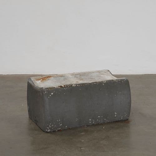 Willy Guhl, Small Grey Bench Planter, 1960s