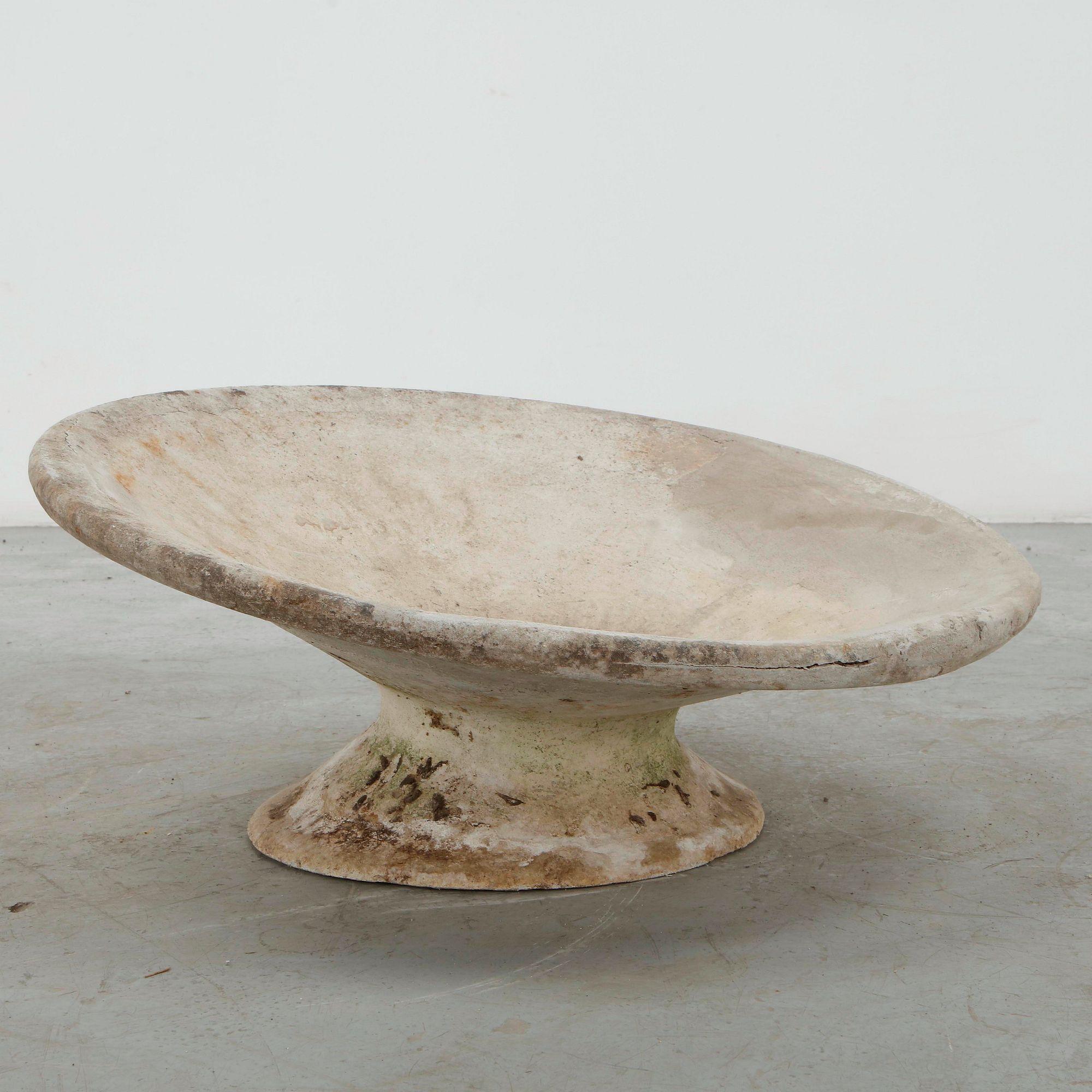 Willy Guhl, Off-Kilter Planter, 1960s