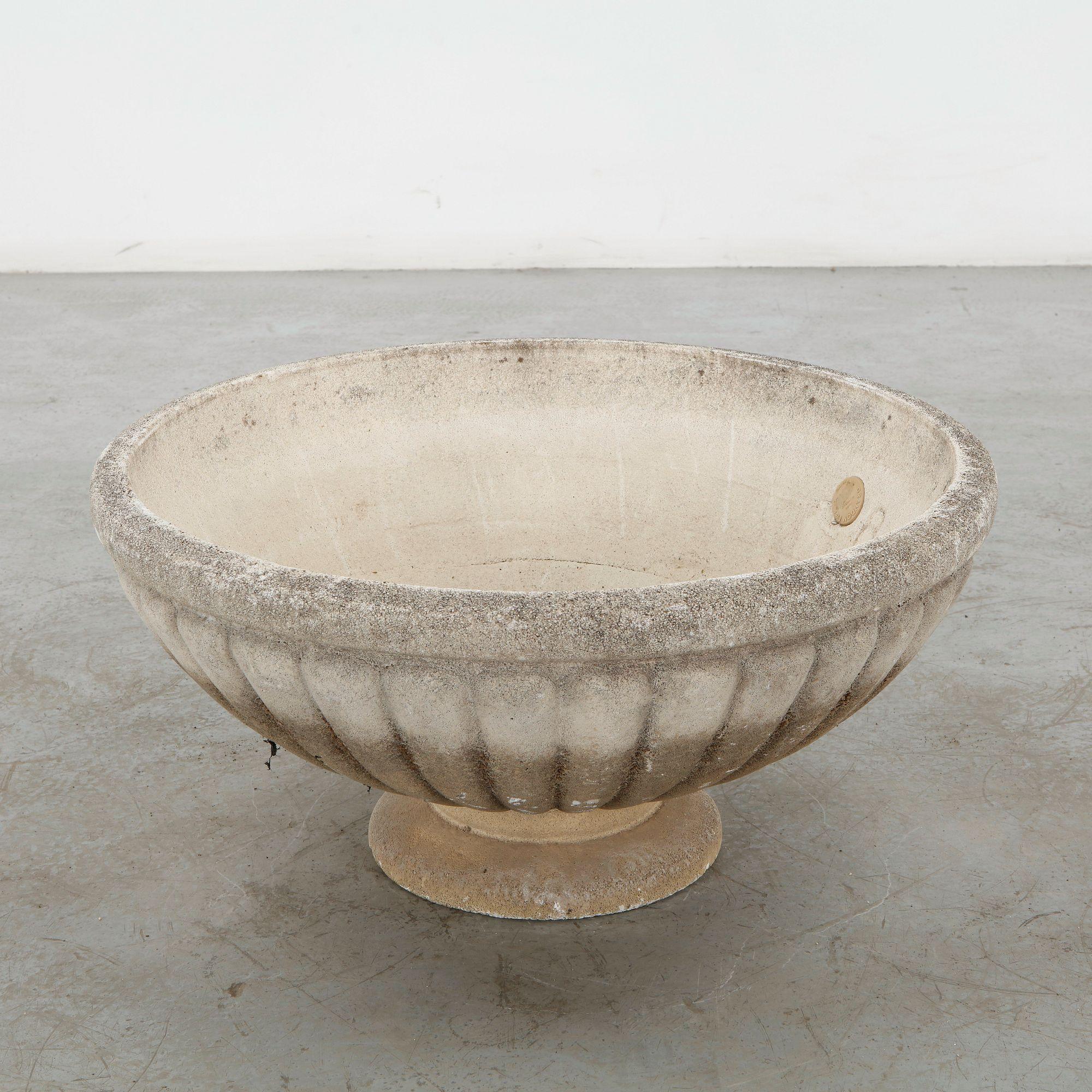 Grandon Fres, Conical Planter on Stand, 1960s
