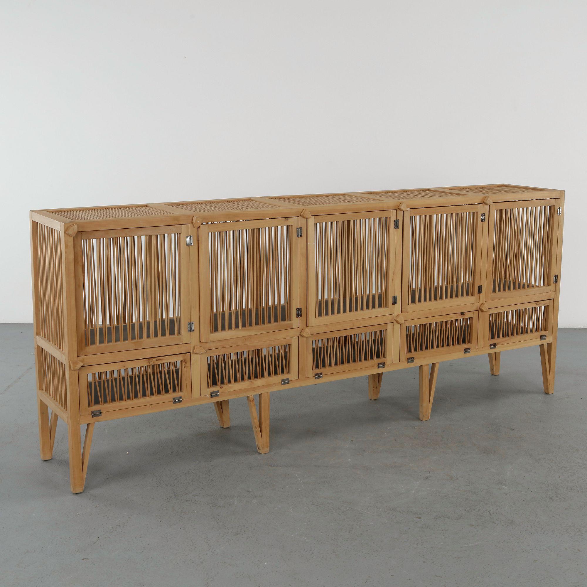 Large Wood Sideboard, 1960s
